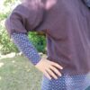 fléole patron etoffe malicieuse pull jersey manches chauve souris