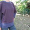 fléole patron etoffe malicieuse pull jersey manches chauve souris