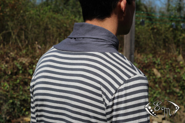 aconit sous pull col marin jersey patron couture