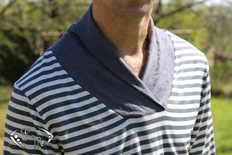 aconit sous pull col marin jersey patron couture