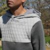 aconit patron homme etoffe malicieuse couture sous pull sweat jersey moleton col marin capuche plis