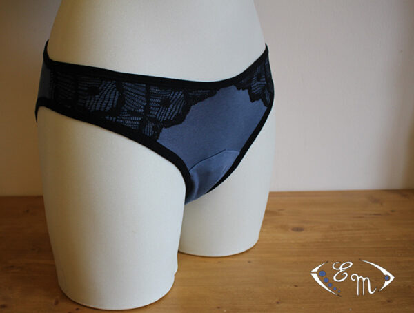 éternité bleu 2 Éternité menstrual panty