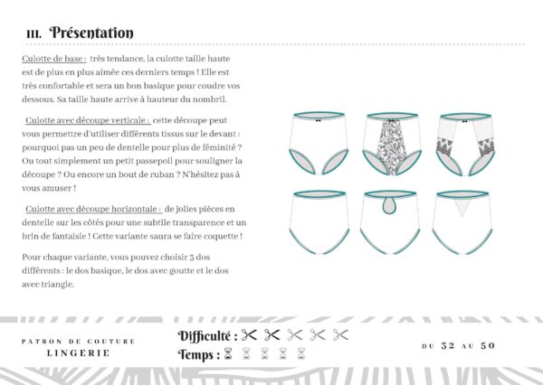 CARESSE Explications Tailles 32 à 50_Page_2 Caresse la culotte haute