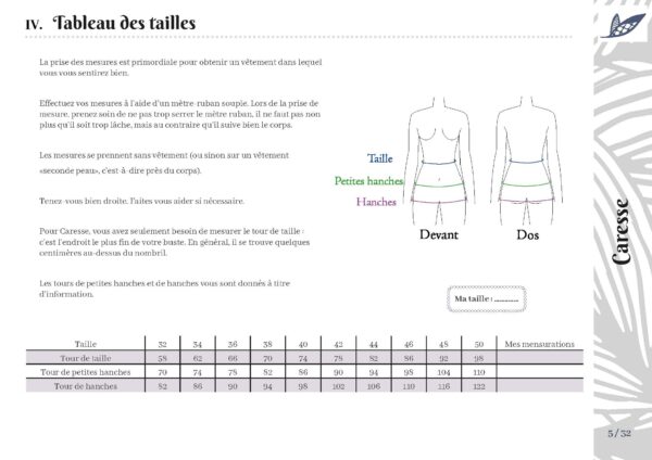CARESSE Explications Tailles 32 à 50_Page_3 Caresse la culotte haute