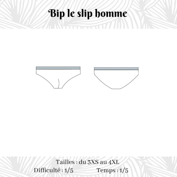 Bip le slip homme Bip