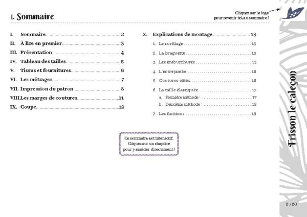 FRISSON le caleçon homme Explications_Page_1 Frisson 3XS-4XL